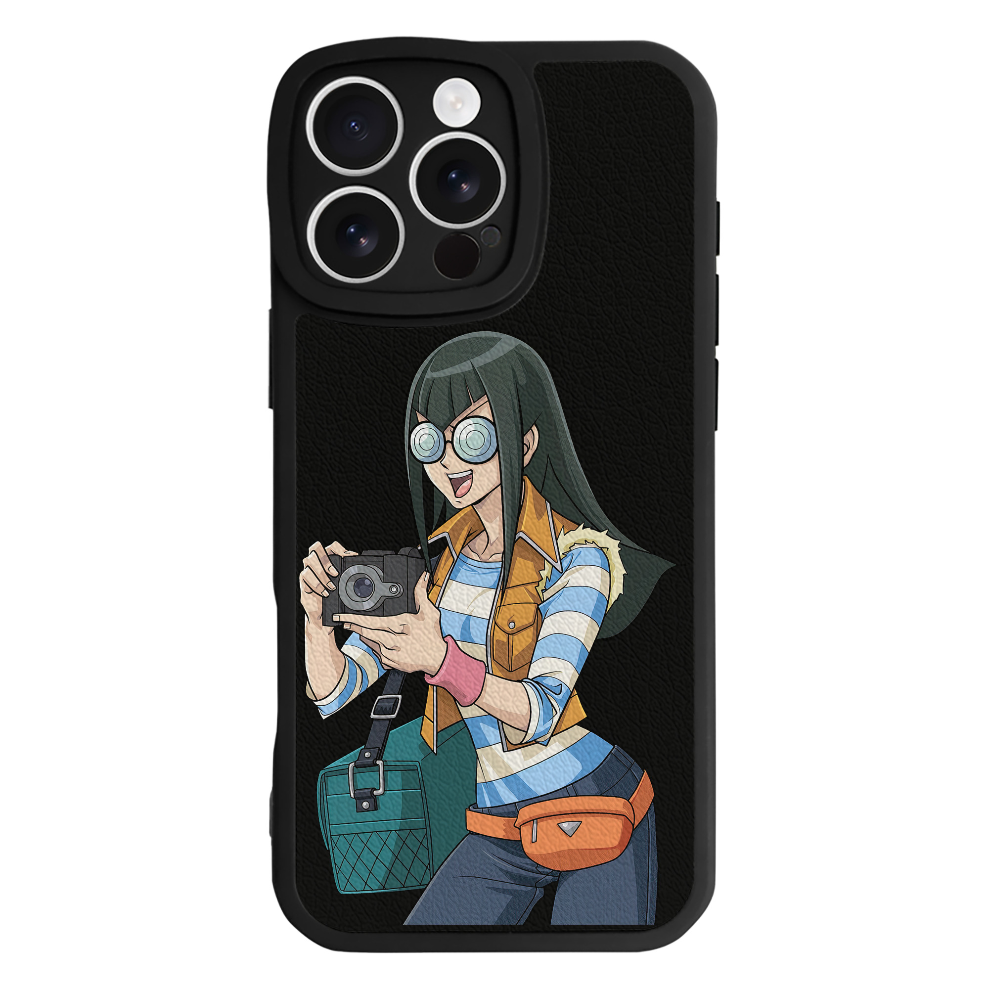 （画像用） 遊☆戯☆王 Yu-Gi-Oh! 【iPhone 16シリーズ対応】シリコンスマホケース（レザー調） 材質：シリコン